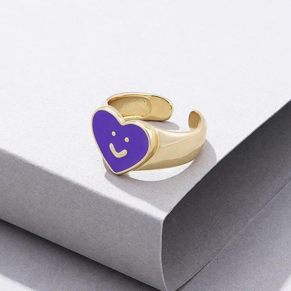 ring in korean style💜